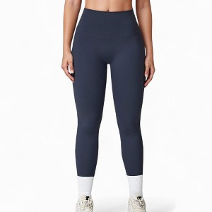 Anna-Kaci Active Women's High Waist Full Length Leggings with Seamless Design and Stretch Fit for Everyday Movement - 1 of 4