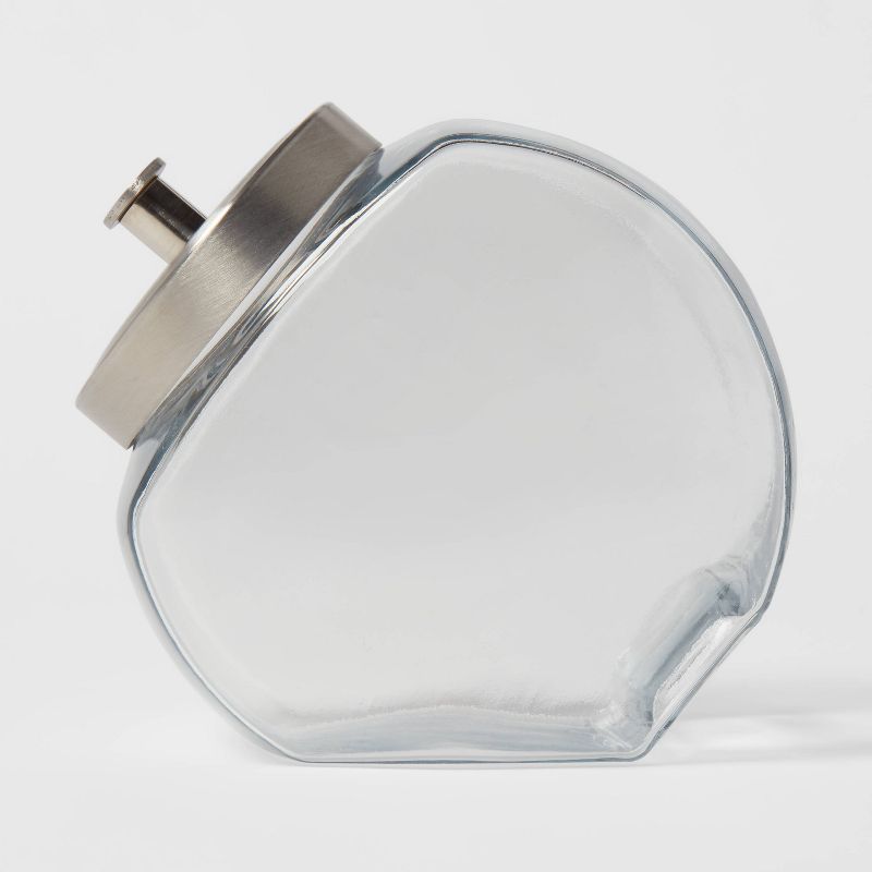 64oz Glass Penny Jar with Metal Lid - Threshold&#8482;, 1 of 9