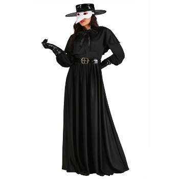  Lady in Black Women's Ghost Costume Large : Clothing, Shoes &  Jewelry