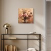 Art Remedy Burgundy Flower Afternoon Floral Glam Art Unframed - 2 of 4