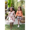 Disney Princess Toddler Moana Ruffle Sleeve Dress Long Sleeve A Line Dresses - 3 of 4