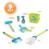 Kidoozie Just Imagine Cleaning Essentials Playset For Pretend Play.  Included Broom, Mop, Duster, Dust Pan, Bucket and More.  For Children Ages 2+ - 3 of 4