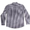 Whiskey and Oak Mens Plaid Casual Long Sleeve Button Down Shirts 67901-BLKRED-M - 2 of 2