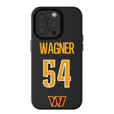 Keyscaper NFL Washington Commanders Players Game Tactic MagSafe Compatible Cell Phone Case for Apple iPhone