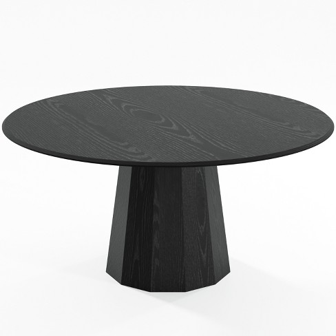 Dovelina Round Dining Table Mid-century Dining Room Table With Designer ...