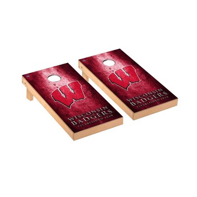 NCAA Wisconsin Badgers Premium Cornhole Board Museum Version