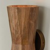 Capital Lighting Nadeau 2 - Light Sconce in  Light Wood/Patinaed Brass - 4 of 4