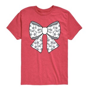 Boys' - Instant Message - Soccer Bow Short Sleeve Graphic T-Shirt - 1 of 4