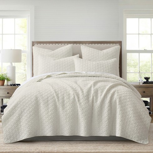 Rowan White Quilt Set- Homthreads By Levtex Home : Target