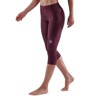 SKINS SERIES-3 Women's Thermal Compression 3/4 Tights-Improve Circulation, Reduce Soreness for Running, Hiking & Workouts Burgundy X-Large - 2 of 4