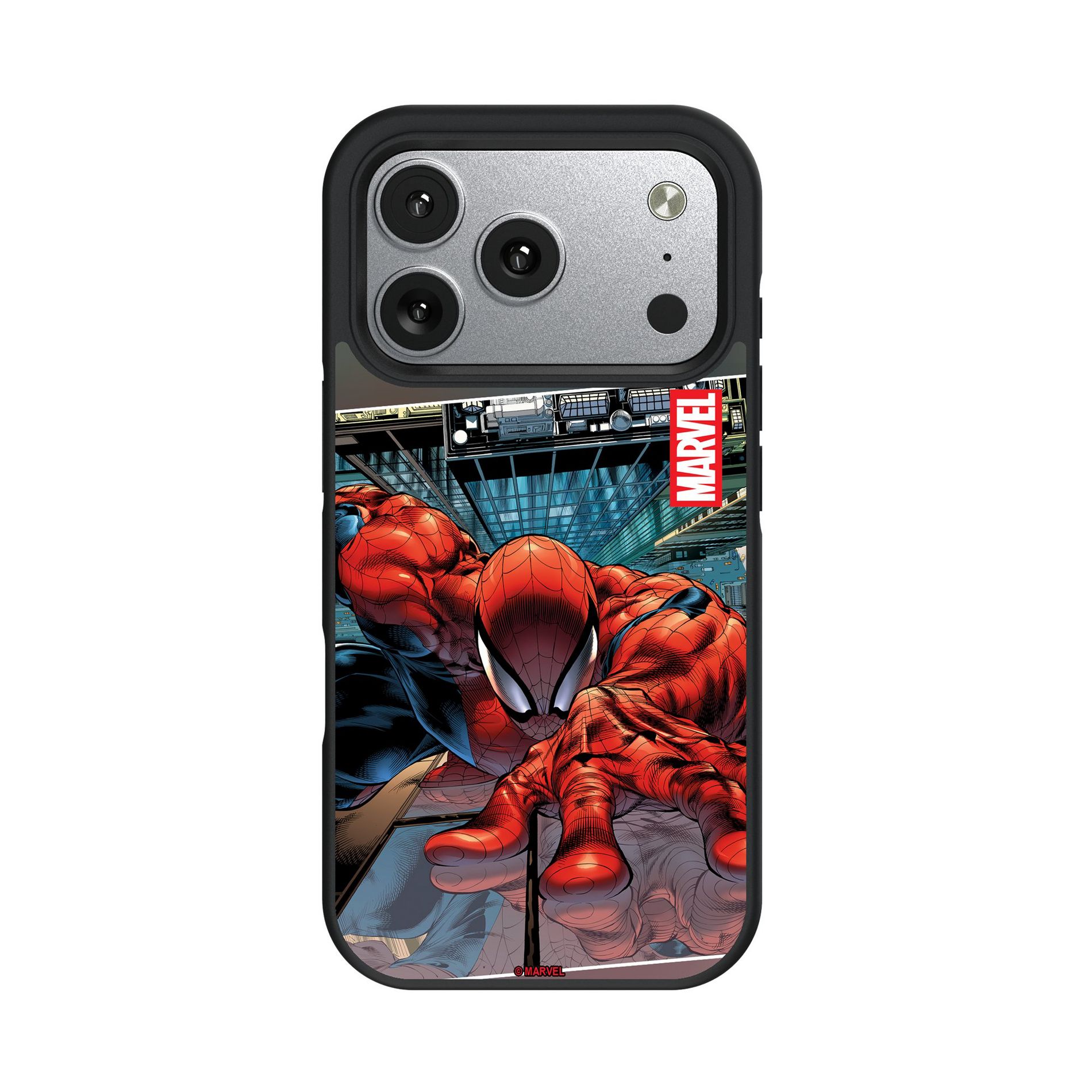 Marvel Spider-Man Cover Art Bump Cell Phone Case for iPhone 17 Pro