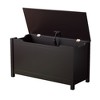 Wooden Toy Box Storage With Safety Hinge, Lid Storage Bench For Bedroom Living Room Playroom Boys & Girls, Toddlers Toy Storage Chest - 2 of 4