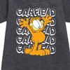 Girls' - Garfield - Garfield Repeated Graphic Short Sleeve Fleece Dress - 2 of 3