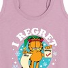 Women's - Garfield - I Regret Nothing Graphic Racerback Tank - 2 of 4