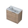 Bathroom vanity with sink 22 inches for small bathrooms, floating bathroom vanity with soft close door, small bathroom vanity with sink - 4 of 4