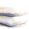 Deny Designs King April Lane Art Block Yellow Monogram L Microfiber Printed Pillow Sham - 3 of 3
