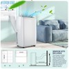 14000Btu Portable Air Conditioner Cools Up to 750 Sq.Ft, Portable AC Unit with Dehumidifier - 4 of 4