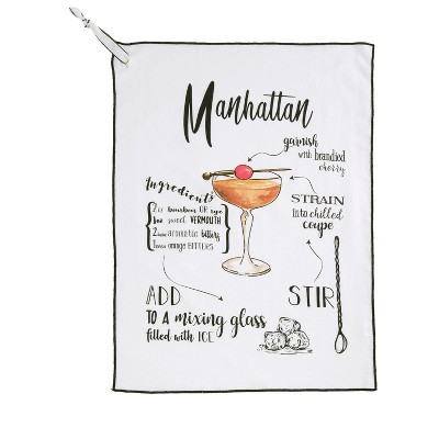 Manhattan Tea Towel,White