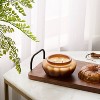 Lidded Glass Pumpkin Jar Candle - Threshold™ - 2 of 3