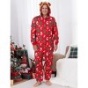 PATPAT Matching Family Christmas Onesie Pajamas C Holiday Hooded Jumpsuit Sleepwear PJs Couples Xmas Loungewear with Socks - 2 of 4