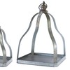 Melrose Galvanized Metal Lantern (Set of 2) - 3 of 3