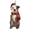 Design Toscano Pitbull Holiday Dog Ornament Sculpture - image 2 of 2