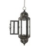 13" Iron Victorian Hanging Outdoor Lantern Bronze - Zingz & Thingz: Removable Hurricane, Indoor/Outdoor Use - 3 of 3