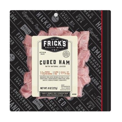 Frick's Quality Meats Cubed Ham - 8oz