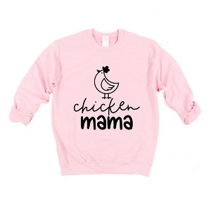 Simply Sage Market Women's Graphic Sweatshirt Chicken Mama - 1 of 4
