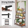 YIYIBYUS 3-Tier Heavy Duty Hanging Plant Stand Shelving Flower Pot Rack - 3 of 4