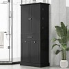 NicBex Tall&Wide Freestanding Bathroom Storage Cabinet,Versatile Storage Cabinet with 11 Adjustable Shelves,1 Drawer&1 Tilt-Out Hamper - 3 of 4