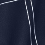 modern plaid - midnight/white