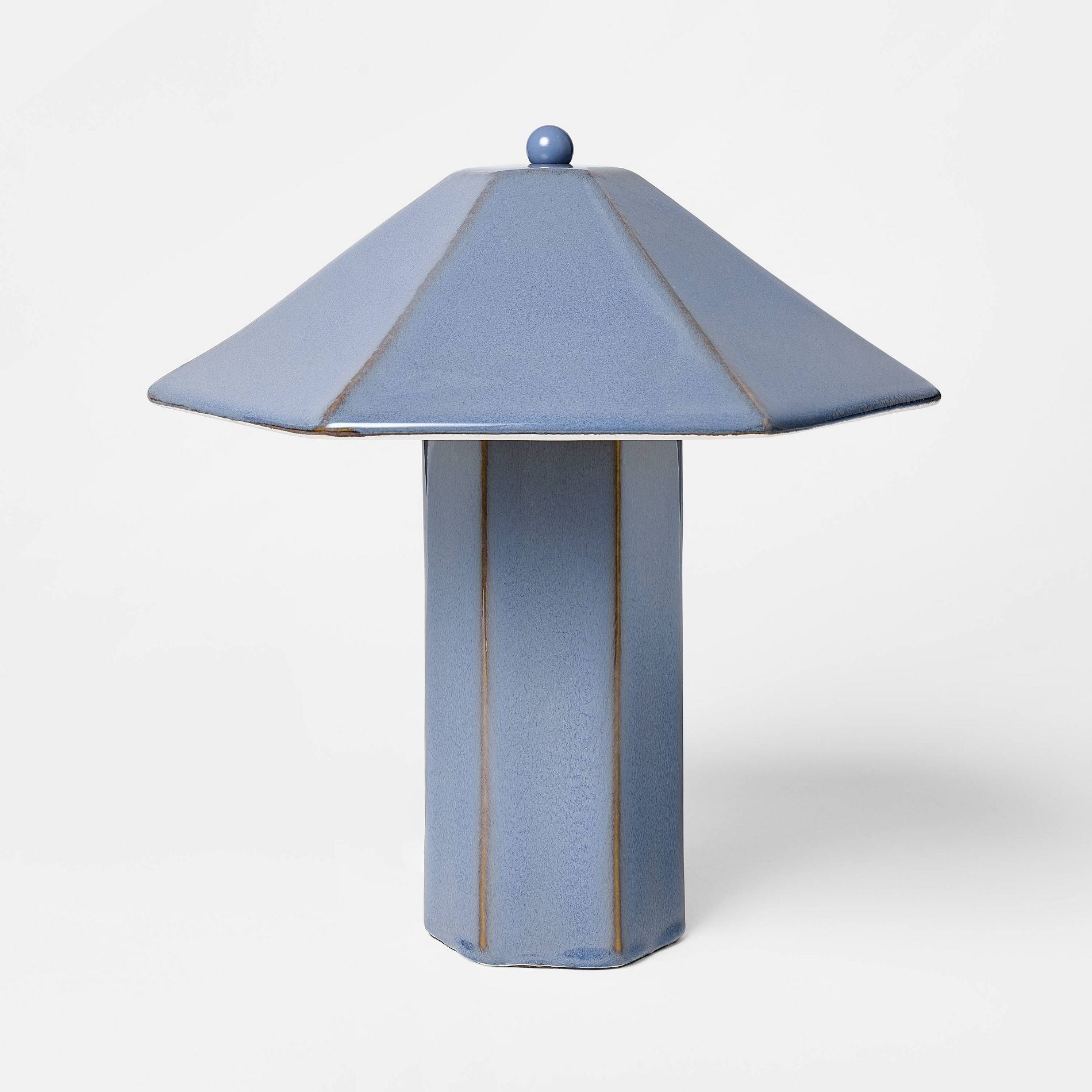 Ceramic Table Lamp Blue - Threshold™ designed with Studio McGee