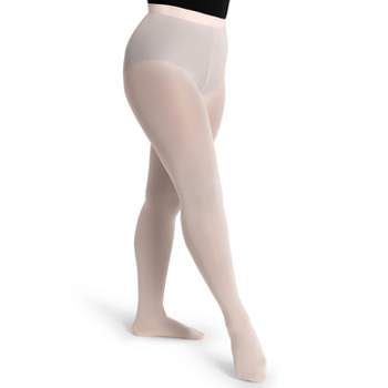 Capezio Ballet Pink Women's Ultra Soft Low Rise Transition Tight,  Small/medium : Target