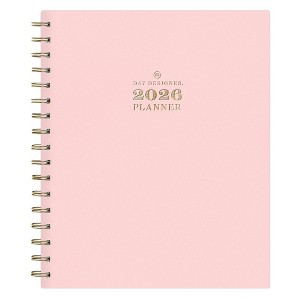 Blue Sky Day Designer Weekly/Monthly Faux Leather Hardcover Planning Calendar 7"x9" Blush - 1 of 4
