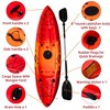 Recreational Kayak, Sit On The Top Fishing Kayak with Large Rear Storage - 3 of 4
