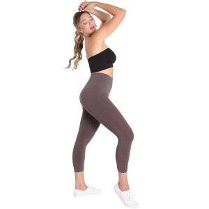 Memoi High Waisted Control Seamless Shapewear Leggings - 1 of 4