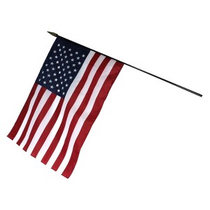 Annin & Company Empire Brand U.S. Classroom Flag with Staff, 16" x 24" - 1 of 1