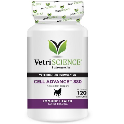 Vetriscience Laboratories Cell Advance 880 Immune Health Capsules for Dogs, 120 ct