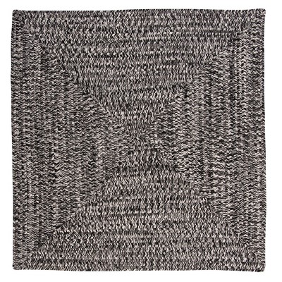 Colonial Mills Catalina - Blacktop 3 Ft square Square Rug Indoor/Outdoor 100% Polypropylene
