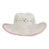 Hello Kitty & Friends Characters Front Patch White Cowboy Hat - 3 of 4