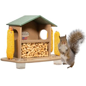 JCS Wildlife Squirrel Snack Station (Small & Large) - 1 of 4
