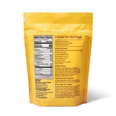 Cage-Free Hard-Cooked Eggs - 9.3oz/6ct - Good & Gather™