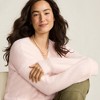 Lands' End Women's Fuzzy Eyelash Cable Cardigan Sweater - 4 of 4