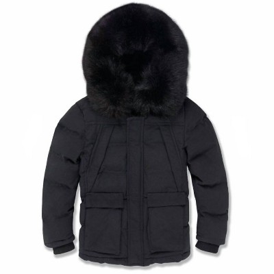 Boy's Kids Bismarck Fur Lined Parka Jacket - JORDAN CRAIG