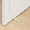 Unique Bargains Door Stop Under-Door Installation Small Wave Edges 3.66"x1.57"x0.59" 1 Pc - 2 of 4