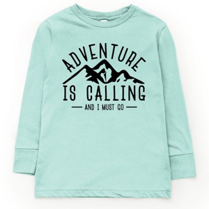 The Juniper Shop Adventure is Calling and I Must Go Youth Long Sleeve Tee - 1 of 4