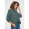 WEST K Women's Sophia Three Quarter Sleeve Blouse - 2 of 4