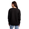 Five Nights At Freddy’s Group Shot Women’s Black Crew Neck Long Sleeve Fleece Sweatshirt - 4 of 4