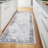 Area Rugs Printed Indoor Rugs,Oriental Distressed Floor Carpet, Non-Shedding Soft Low Pile Accent Rugs for Office, Bedroom - 3 of 4